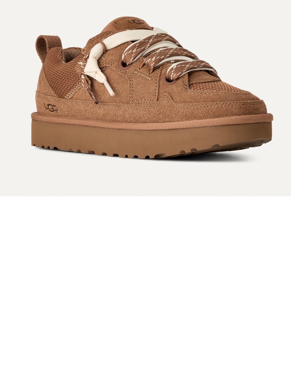 Brand new without box UGG Lo Lowmel Chestnut Sneaker Lace Up 9